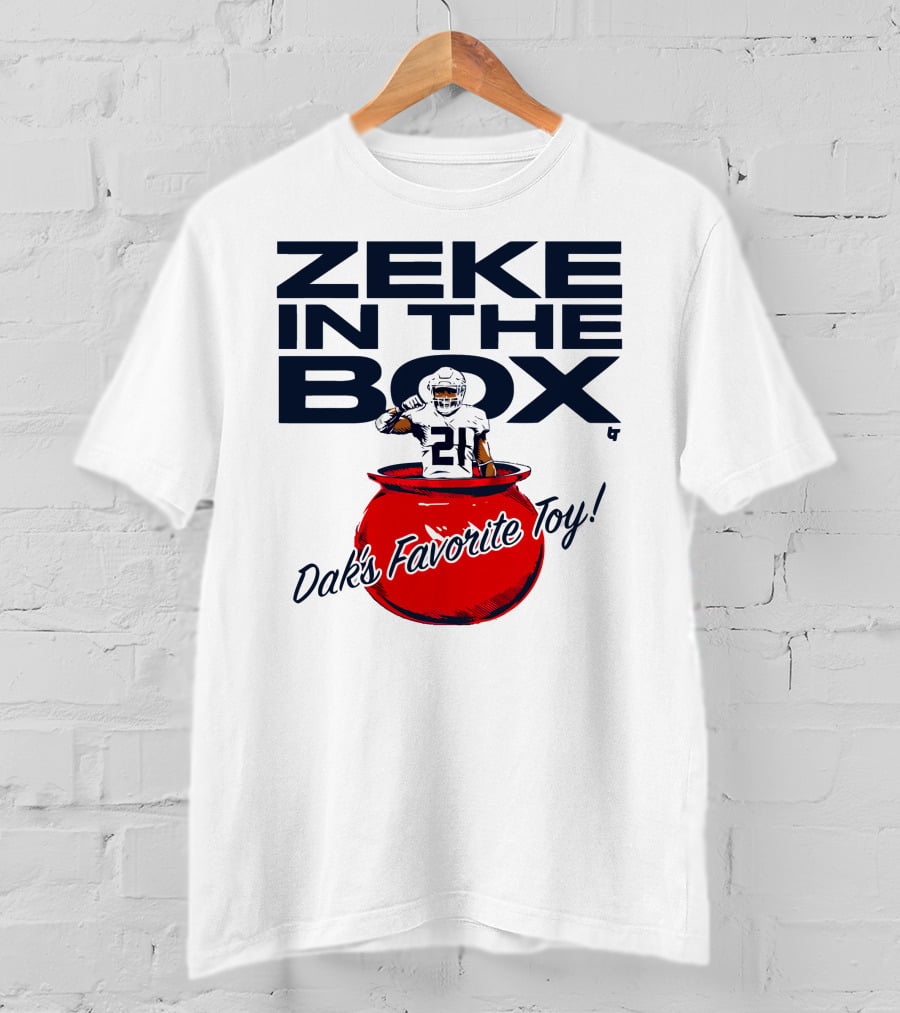 ZEKE IN THE BOX Dak's Favorite Toy T-Shirt