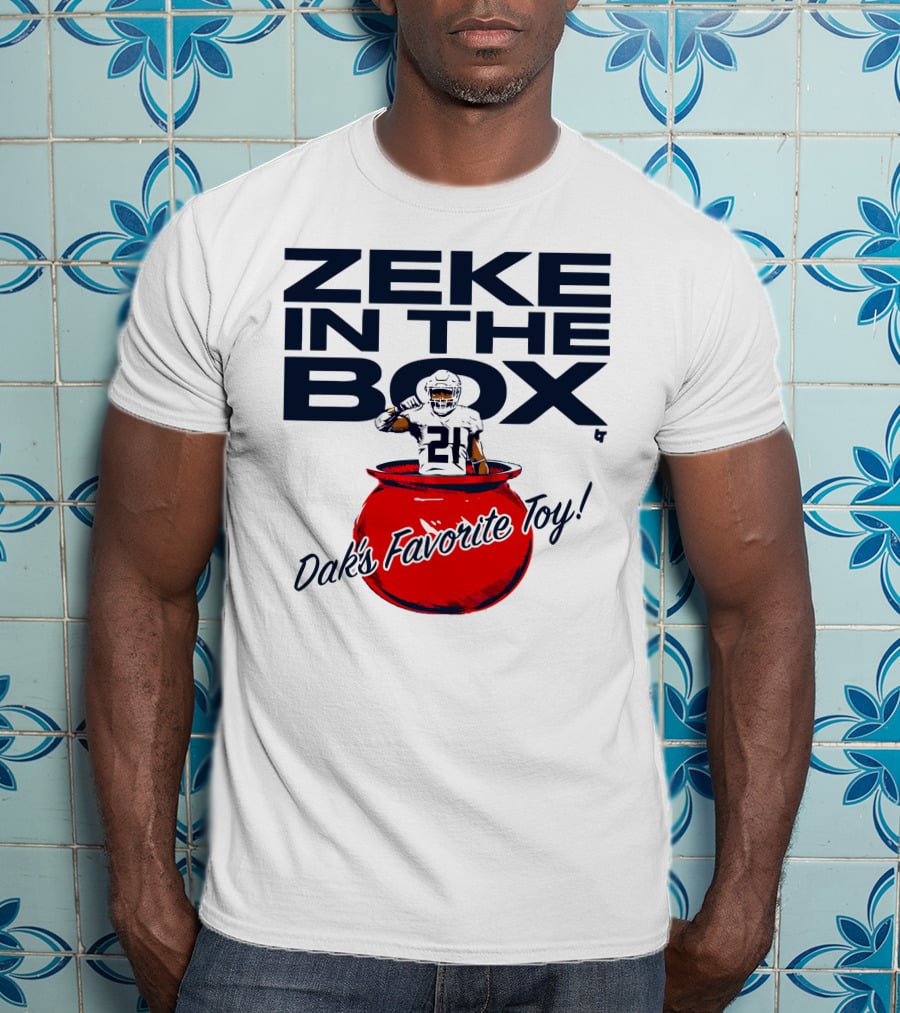 ZEKE IN THE BOX Dak's Favorite Toy T-Shirt
