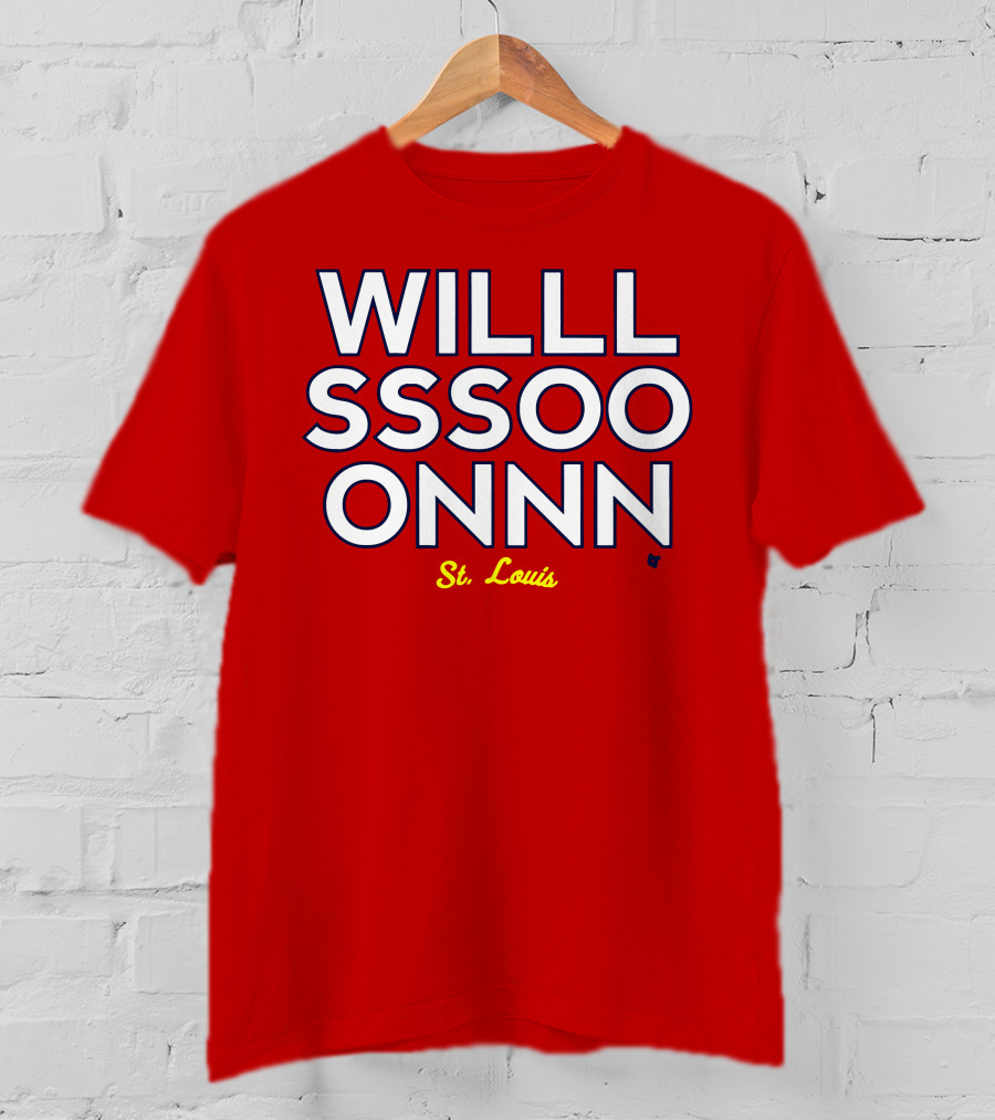Willson Contreras Willson St. Louis T-Shirt