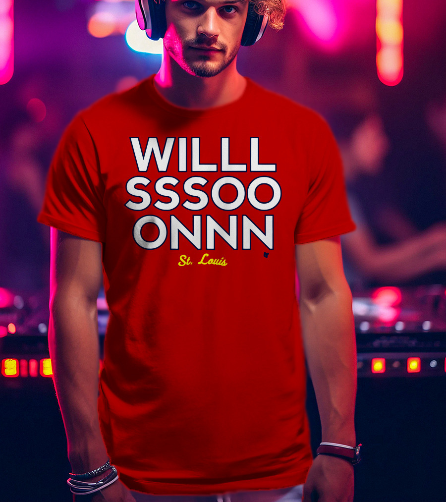 Willson Contreras Willson St. Louis T-Shirt