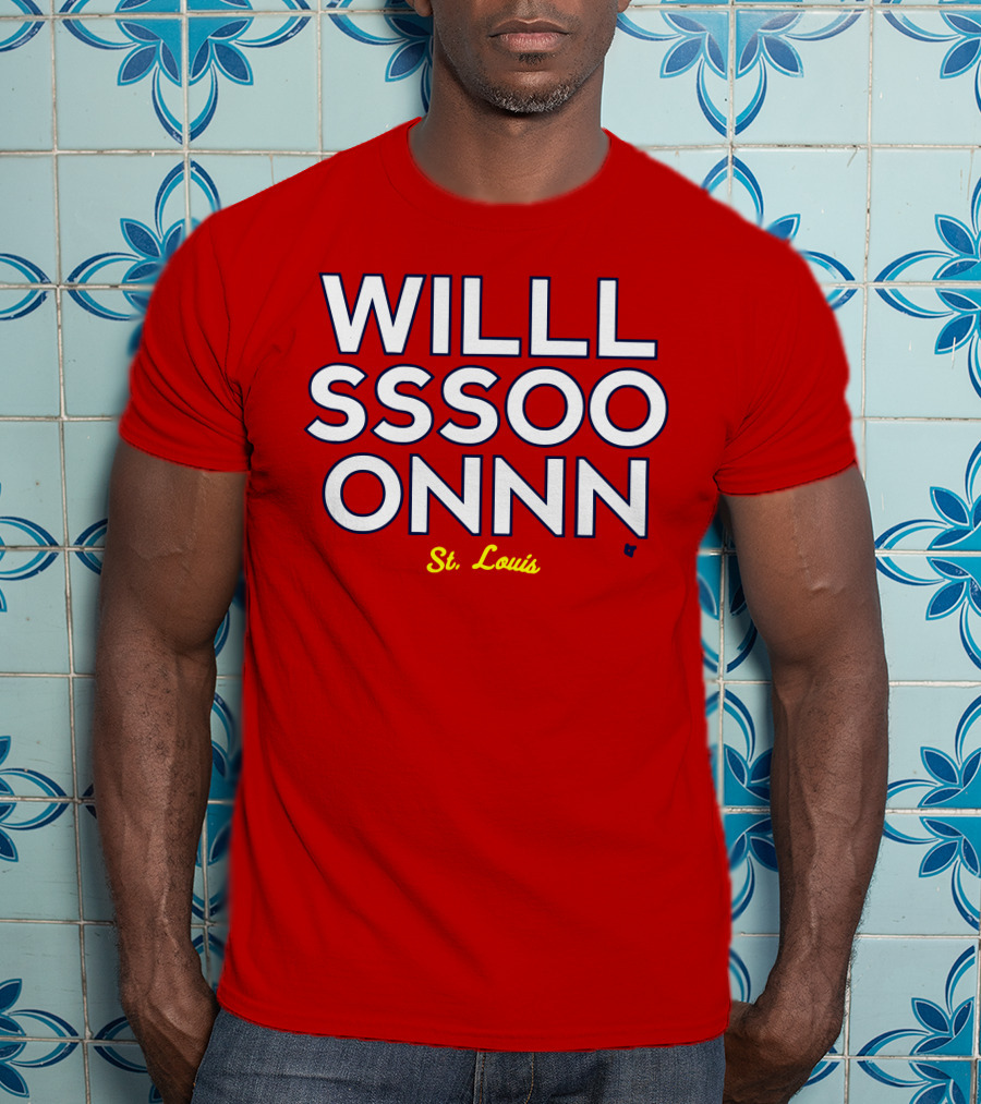Willson Contreras Willson St. Louis T-Shirt