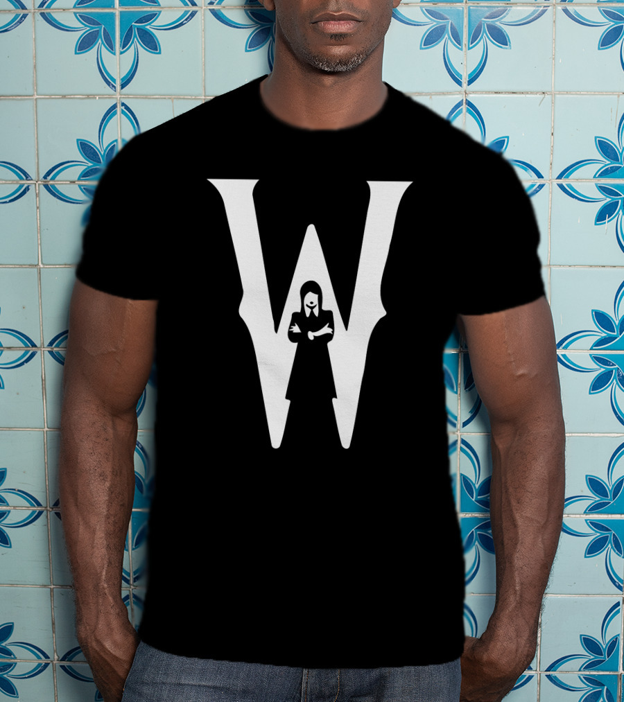 Wednesday Addams Nevermore Trending TV Series Iconic 'W' Logo T-Shirt