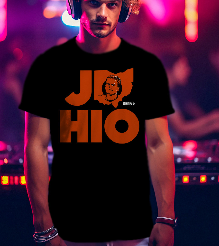 Joe Burrow JoHio NFLPA Browns Ohio T-Shirt