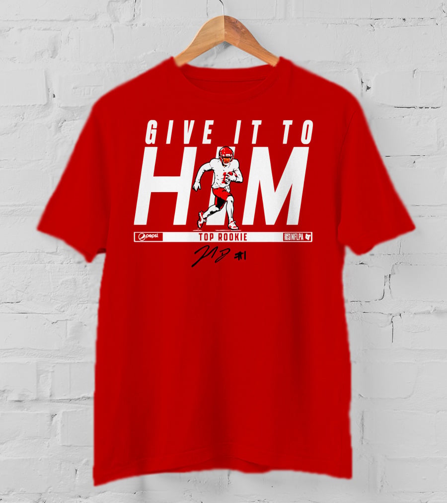 Give It To Him Top Rookie NFLPA Pepsi T-Shirt