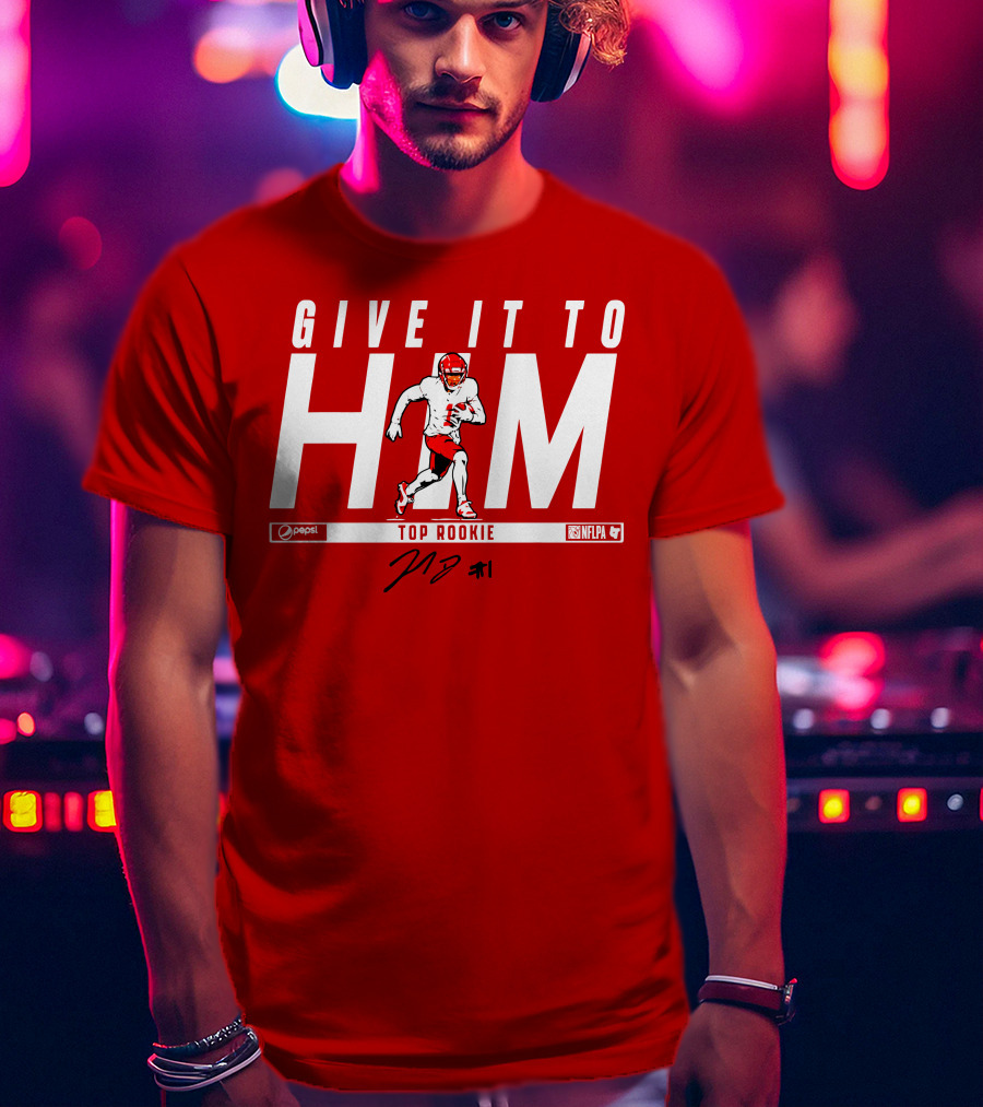 Give It To Him Top Rookie NFLPA Pepsi T-Shirt