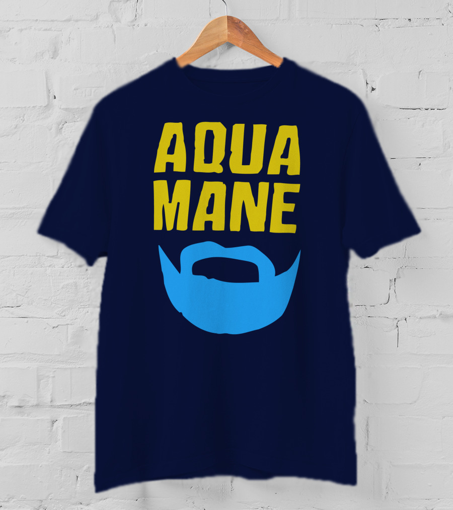 Aqua Mane Steven Adams Beard T-Shirt