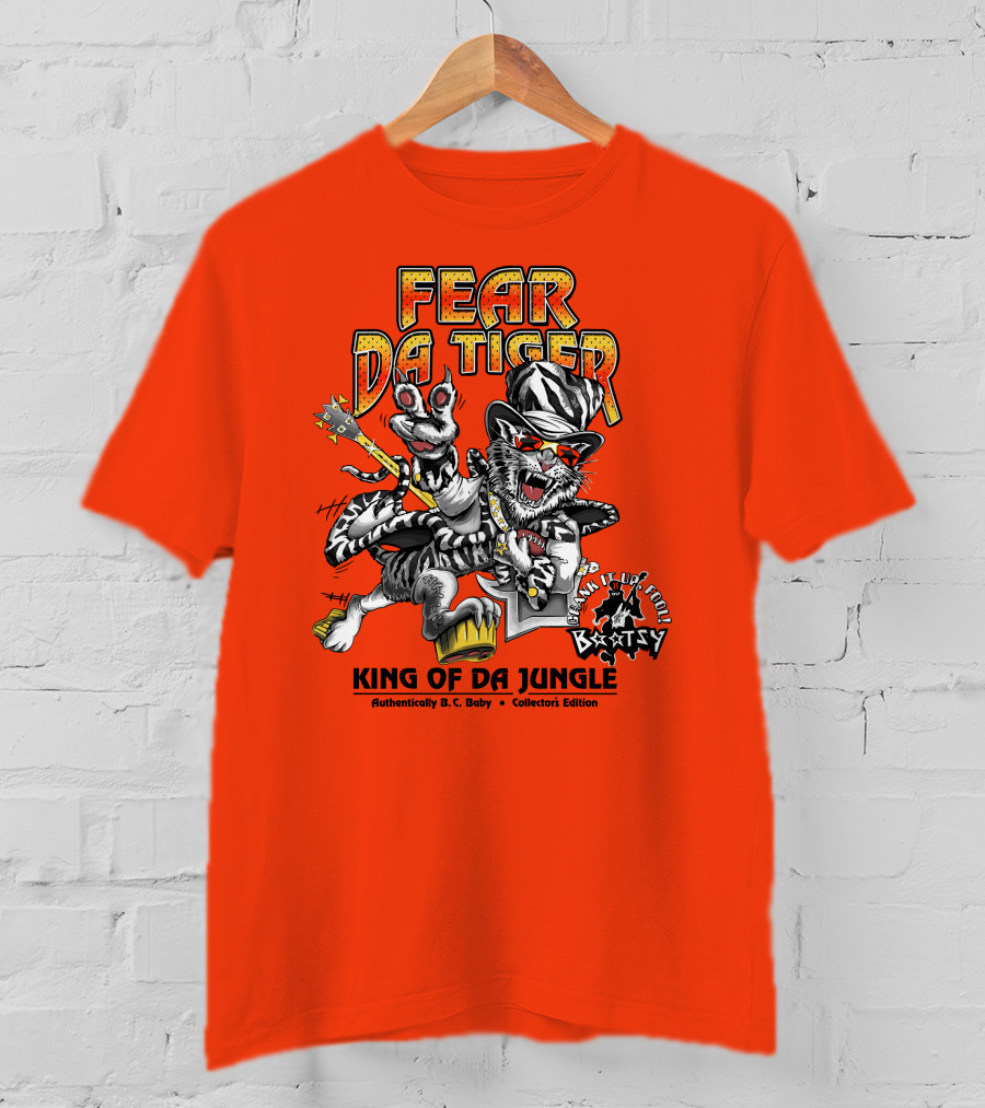 Fear Da Tiger King Of Da Jungle Bootsy Collectors Edition T-Shirt