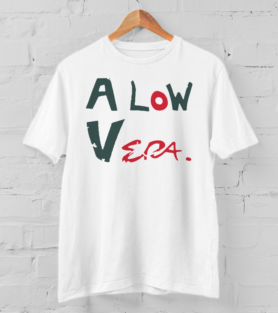 A Low Vera Aloe Vera Plant Inspired Play On Words T-Shirt