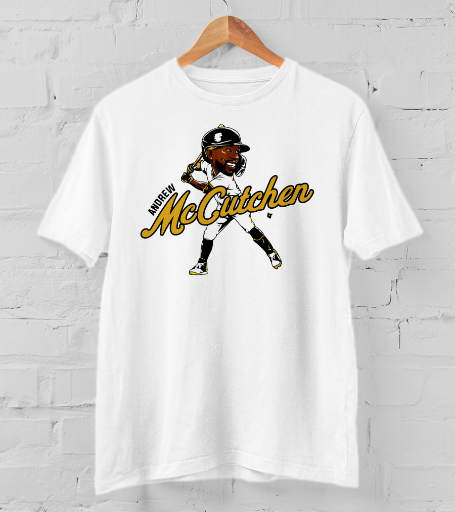 Andrew McCutchen Baseball Caricature T-Shirt