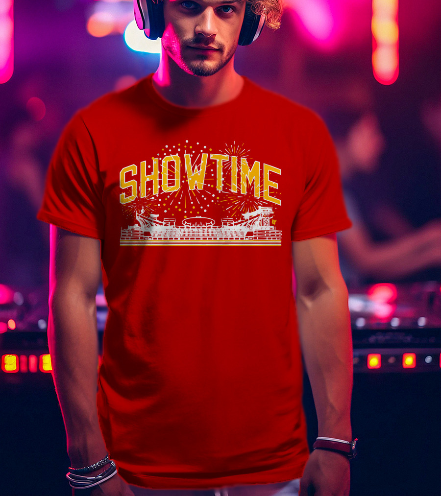 Kansas City Showtime Football Fireworks T-Shirt