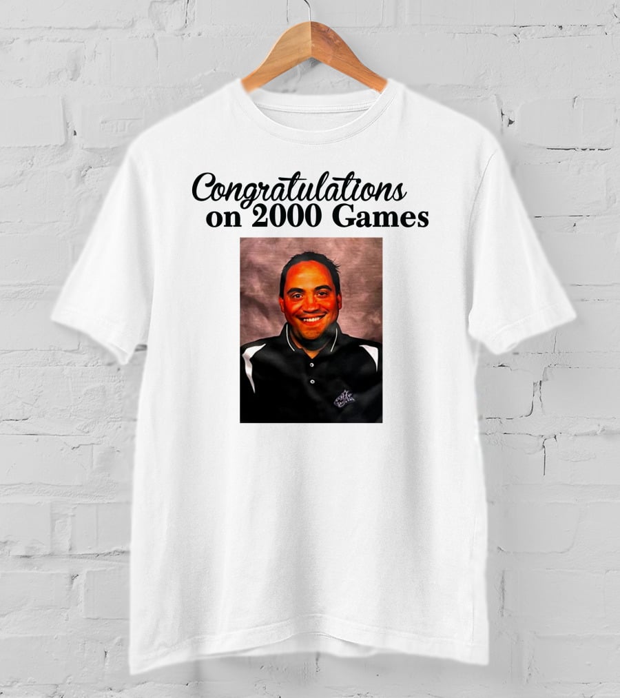 Congratulations On 2000 Games T-Shirt