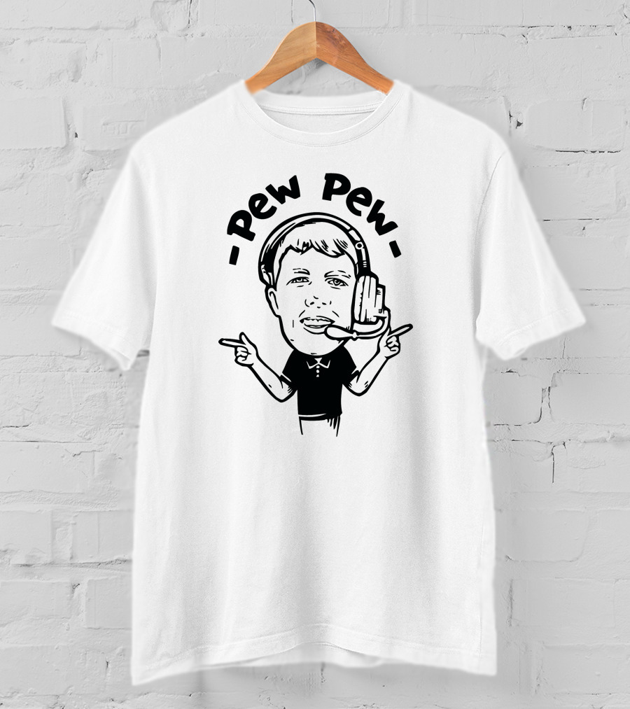 Pew Pew Headset Spokesmasters T-Shirt