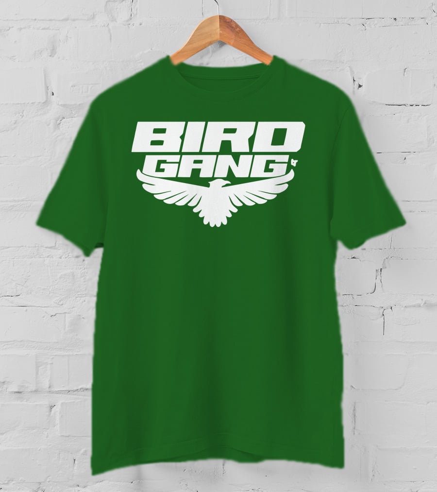 Bird Gang Eagles Wing Emblem T-Shirt