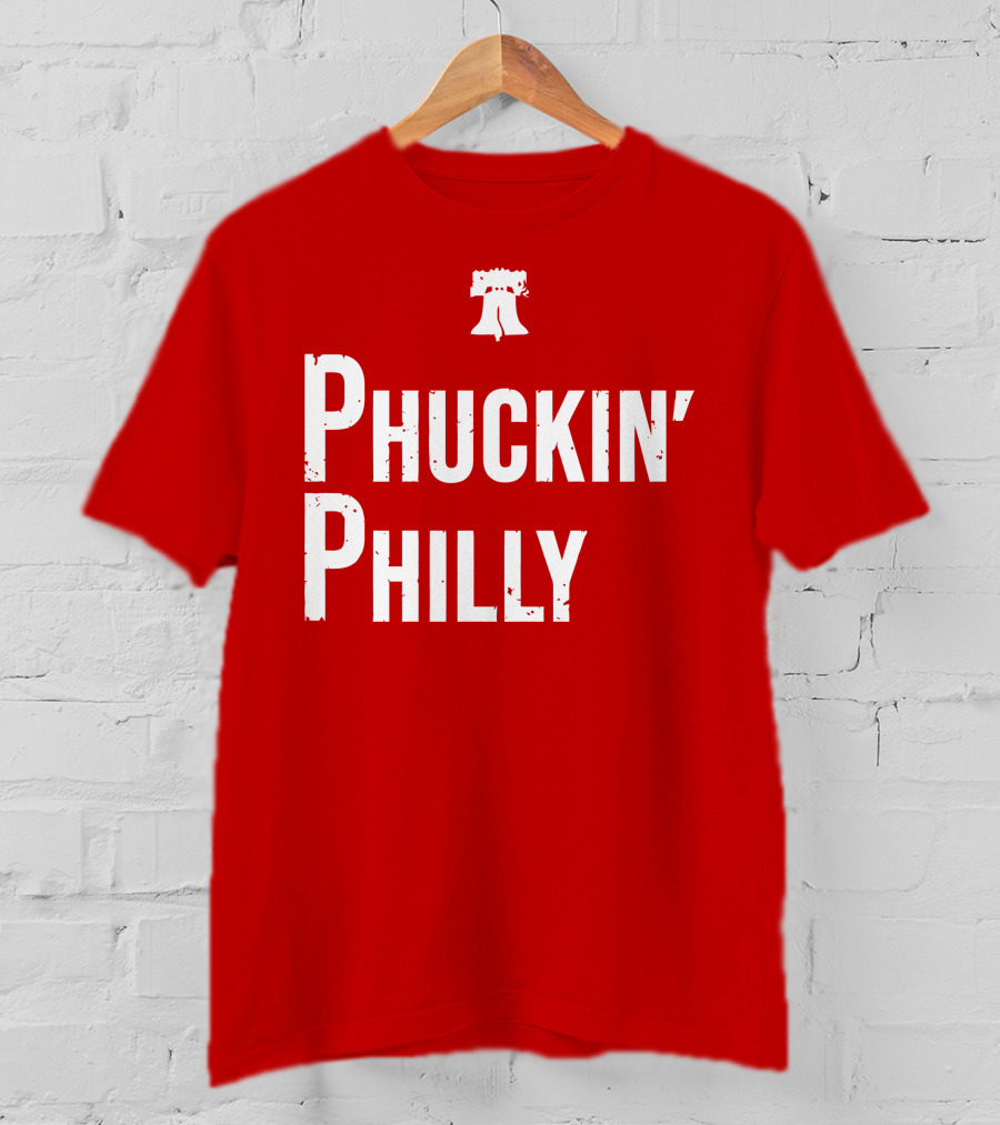 Phuckin Philly Liberty Bell Red T-Shirt