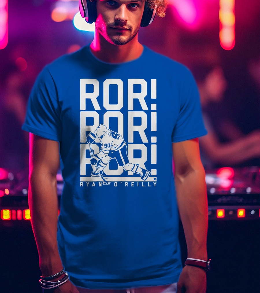 ROR ROR ROR Ryan O'Reilly Hockey 90 T-Shirt