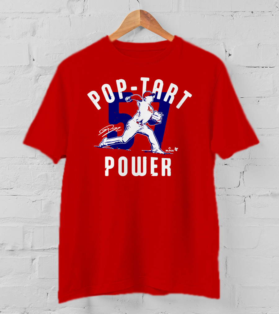 Pop Tart Power 59 Pitcher Players MLB T-Shirt