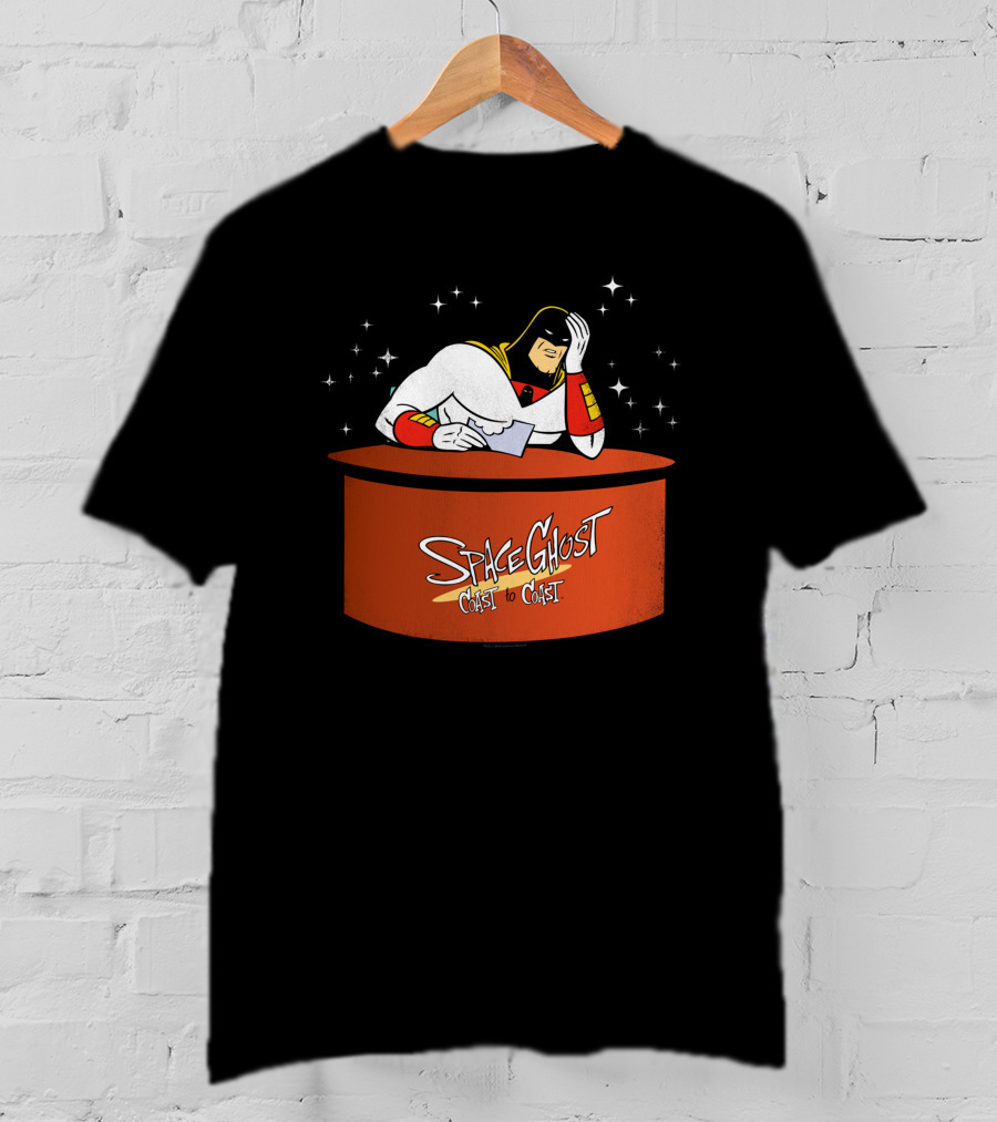 Space Ghost Coast To Coast Spacer Stars Desk T-Shirt