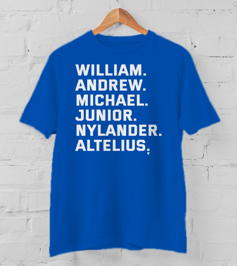 William Andrew Michael Junior Nylander Altelius T-Shirt