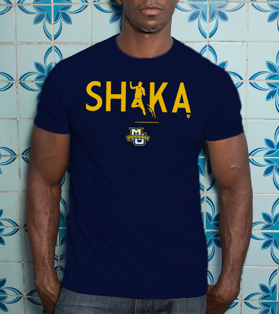 Marquette Basketball Shaka MU T-Shirt