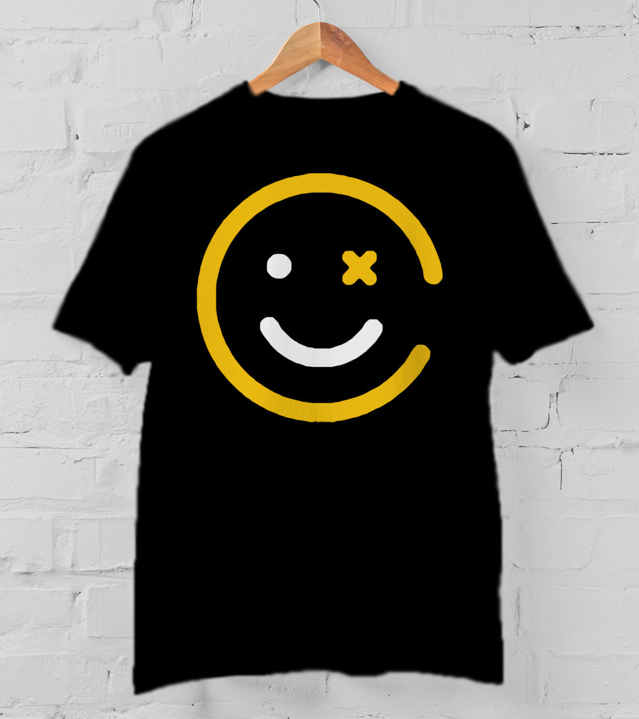 Happy Punch Winking Face Emoji T-Shirt