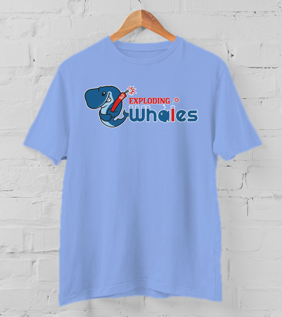 Eugene Emeralds Exploding Whales T-Shirt