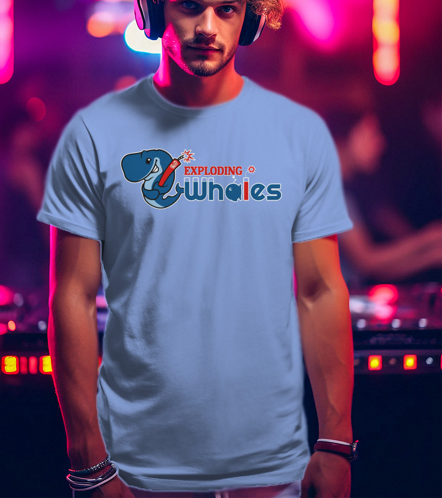 Eugene Emeralds Exploding Whales T-Shirt