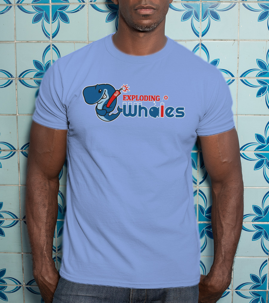 Eugene Emeralds Exploding Whales T-Shirt