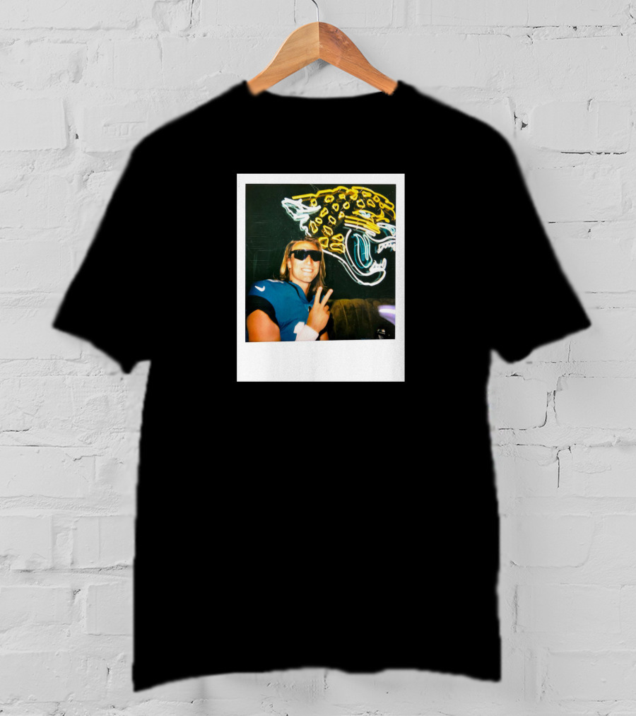 Trevor Lawrence Steezy Trev Jacksonville Jaguars Profile Picture T-Shirt