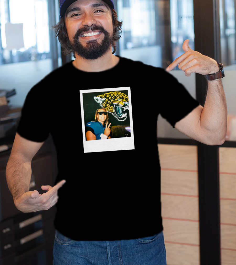 Trevor Lawrence Steezy Trev Jacksonville Jaguars Profile Picture T-Shirt