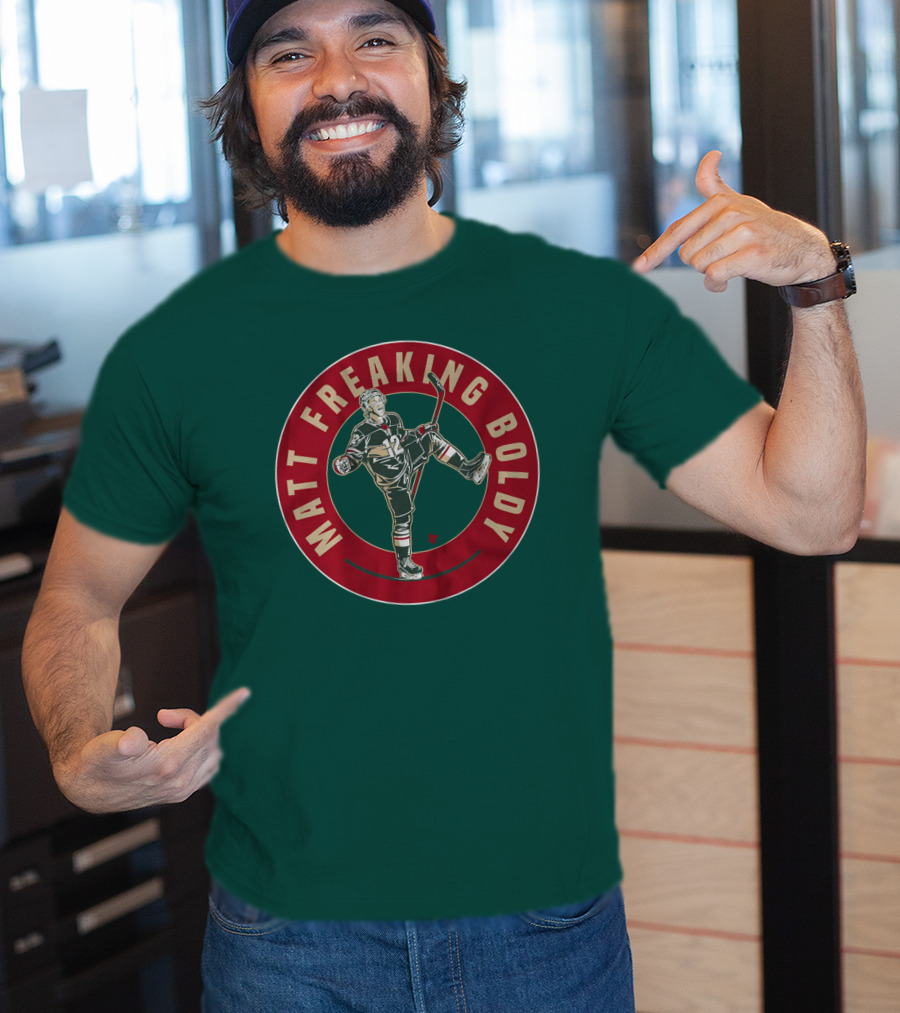 MATT FREAKING BOLDY Hockey T-Shirt