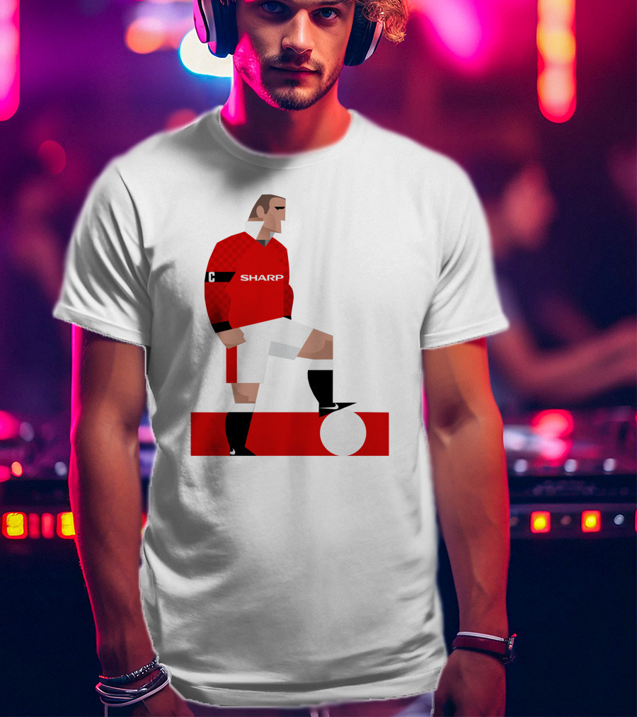 Stanley Chow Eric Sharp Captain Soccer Player T-Shirt