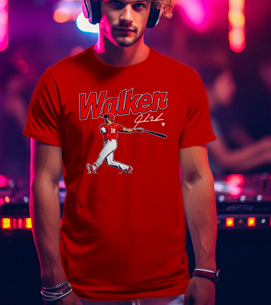 Walker Baseball Swing Signature T-Shirt