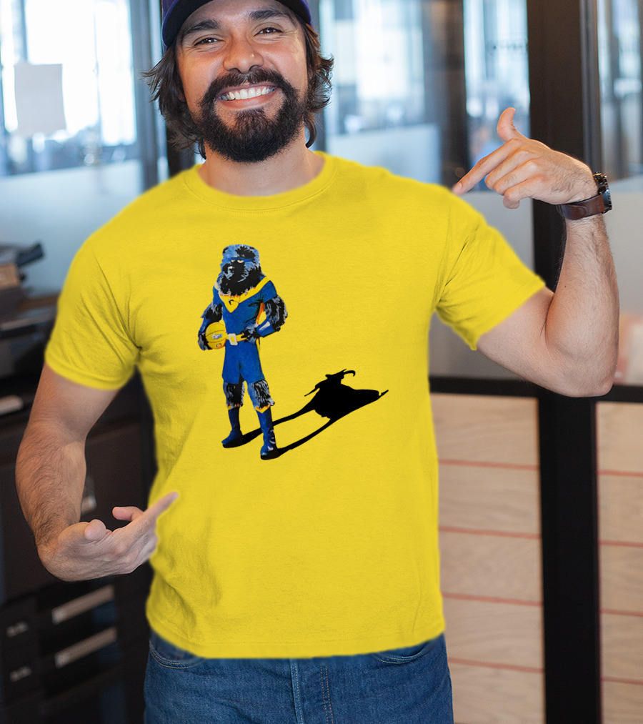 Memphis Grizzlies Basketball GOAT With Superhero Bear And Goat Shadow T-Shirt
