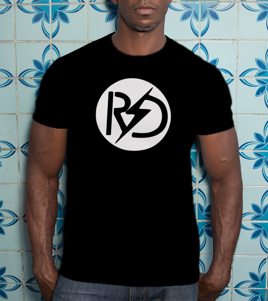 Rhys RD Logo With Circular Emblem T-Shirt