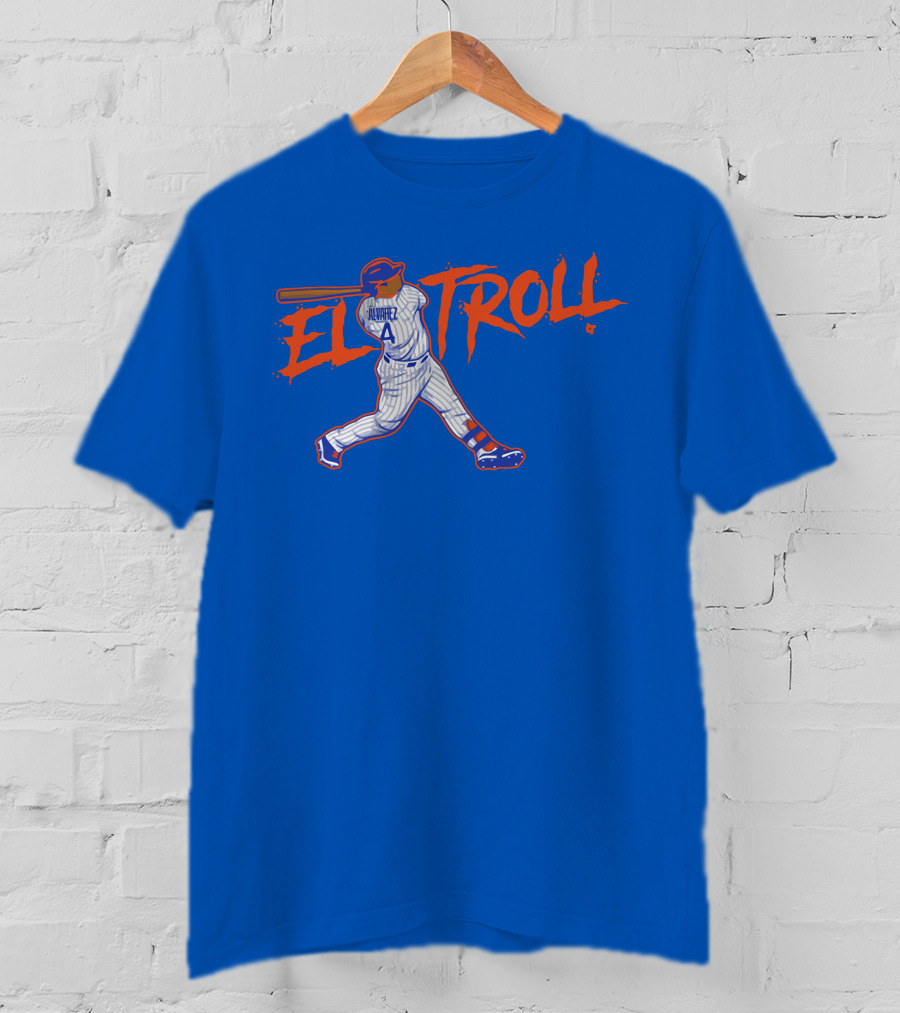 Francisco Álvarez El Troll Baseball T-Shirt