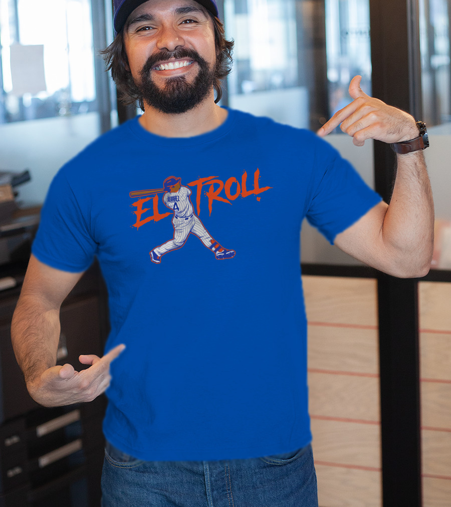 Francisco Álvarez El Troll Baseball T-Shirt
