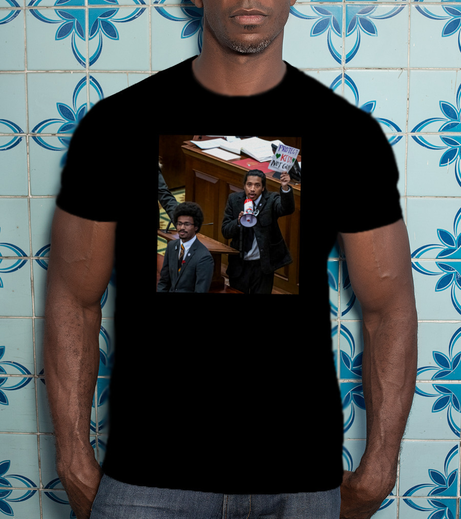 Protect Kids Not Guns Justin Jones Pearson T-Shirt