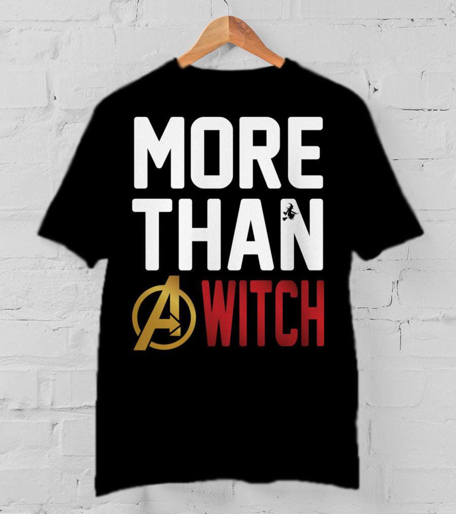More Than A Witch Avengers Halloween T-Shirt