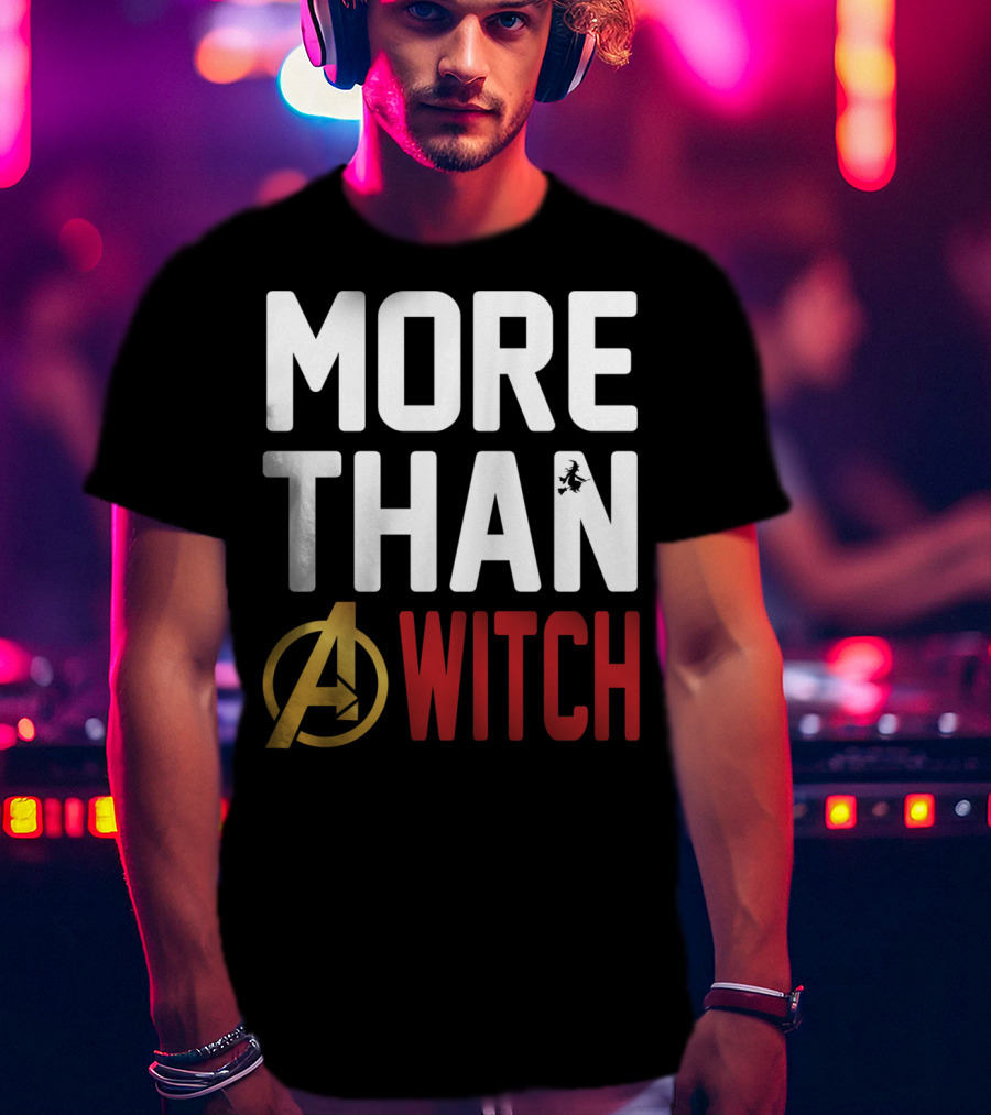 More Than A Witch Avengers Halloween T-Shirt