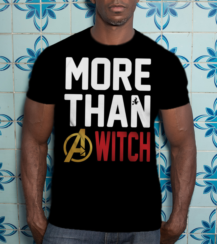 More Than A Witch Avengers Halloween T-Shirt
