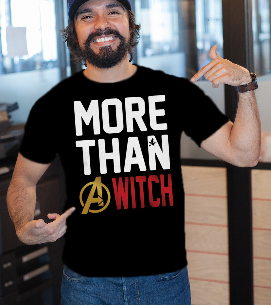 More Than A Witch Avengers Halloween T-Shirt