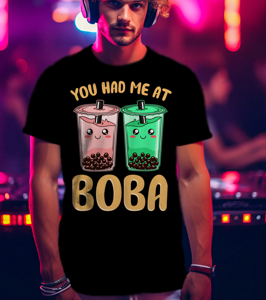 You Had Me At Kawaii Bubble Tea Boba T-Shirt