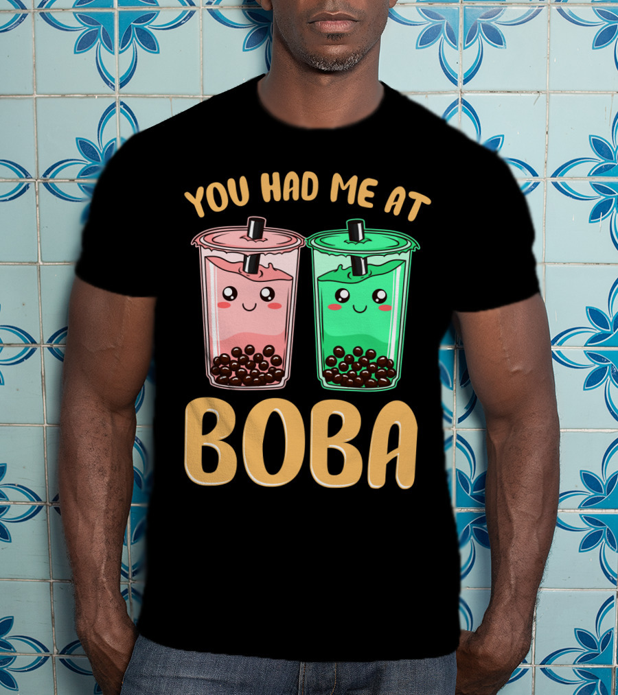 You Had Me At Kawaii Bubble Tea Boba T-Shirt