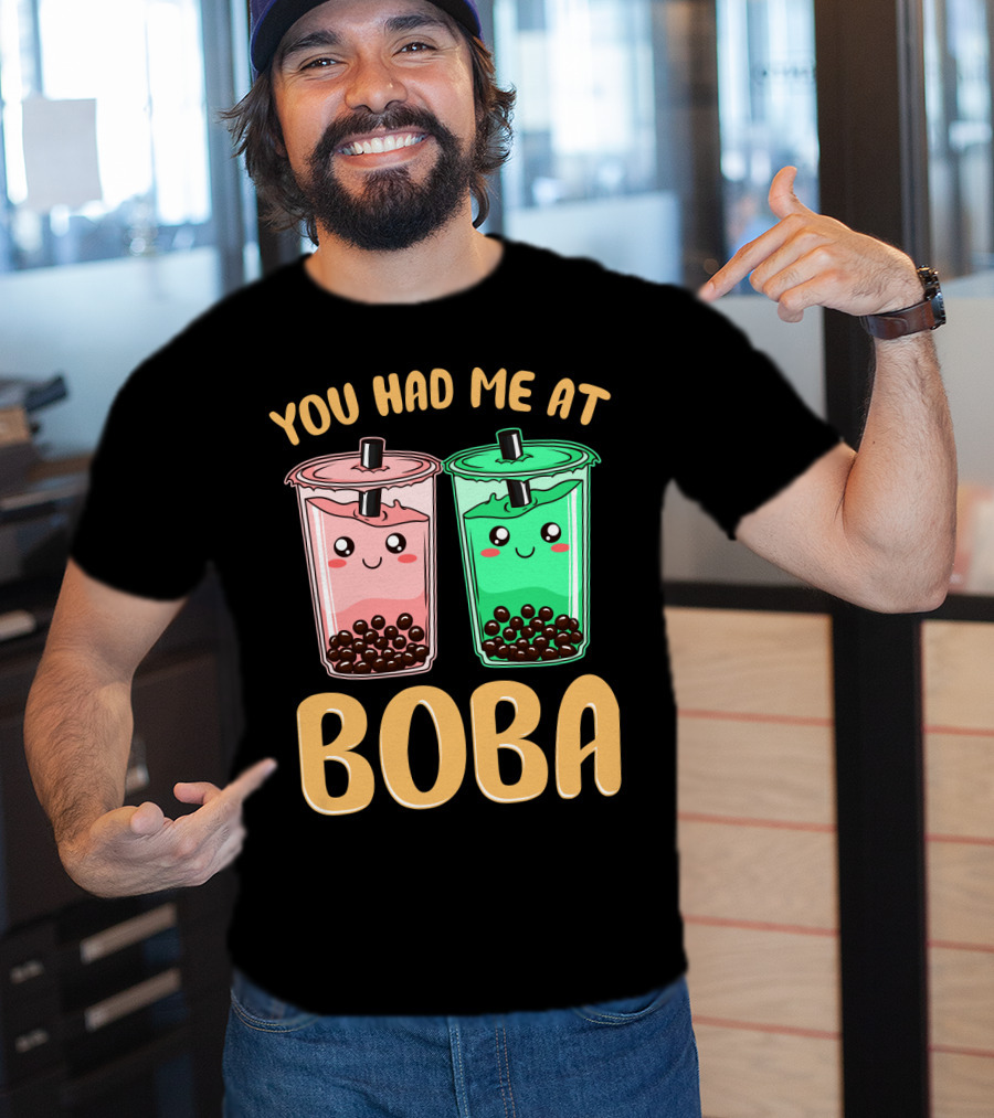 You Had Me At Kawaii Bubble Tea Boba T-Shirt