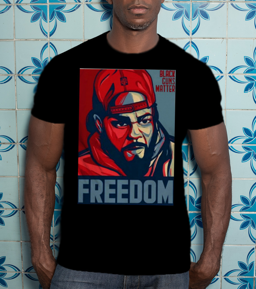 BGM Collectible Black Freedom Black Guns Matter T-Shirt