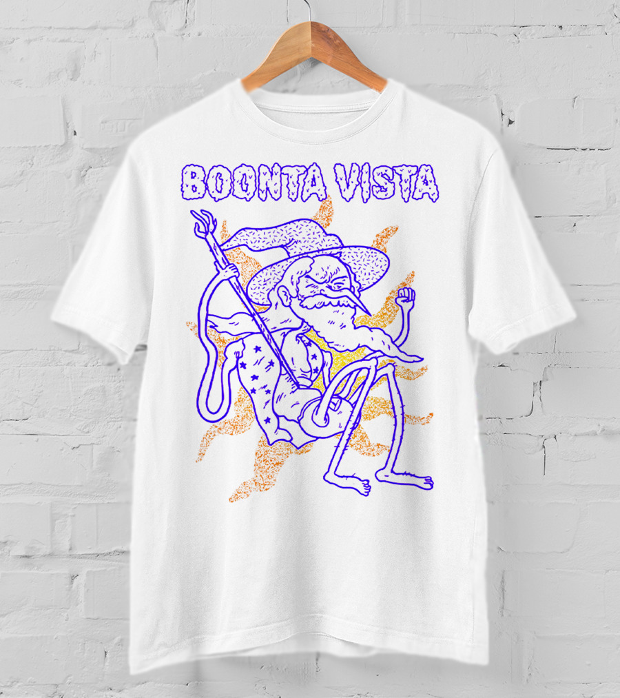 Boonta Vista Wizard With Staff And Hat T-Shirt