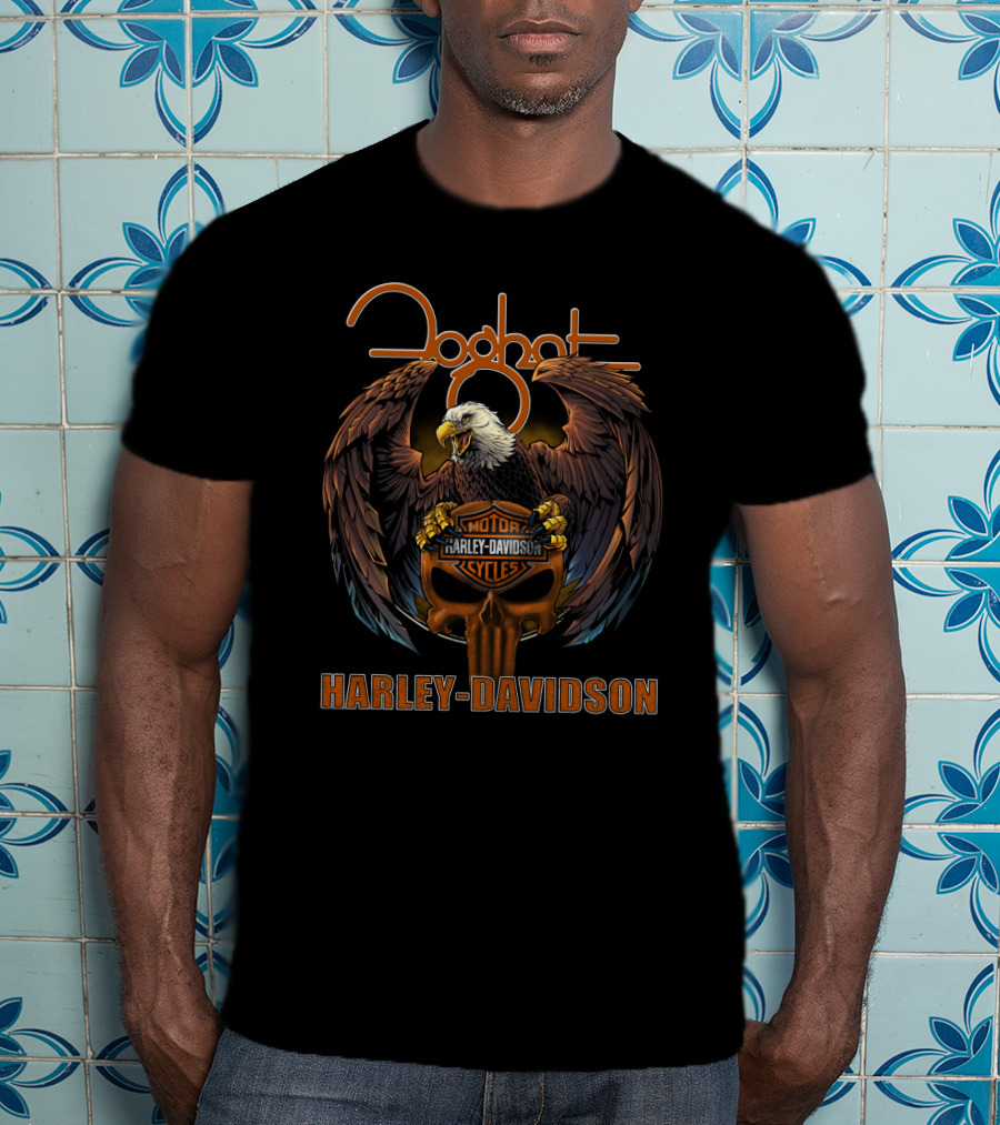 Foghat Harley Davidson Eagle Motorcycles T-Shirt