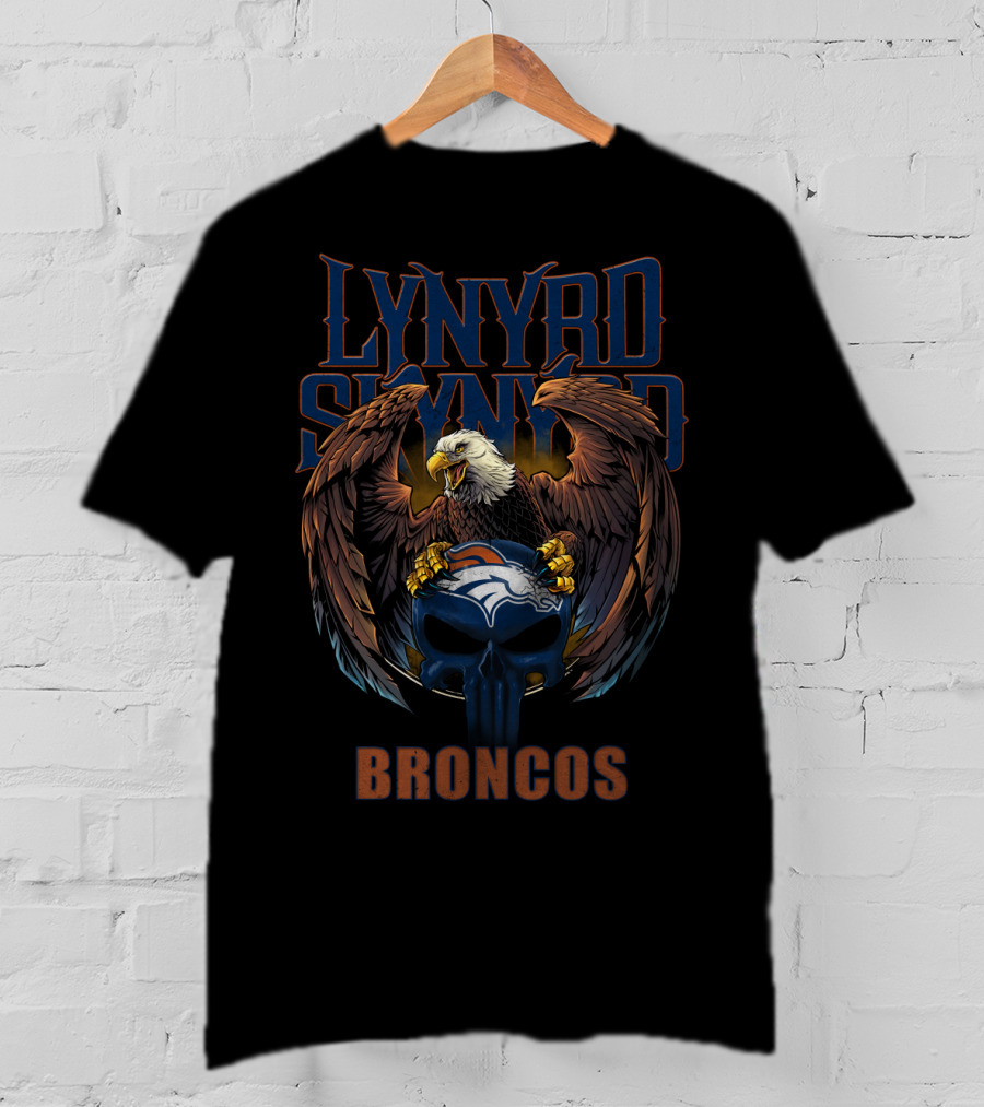 Lynyrd Skynyrd Denver Broncos Eagle T-Shirt