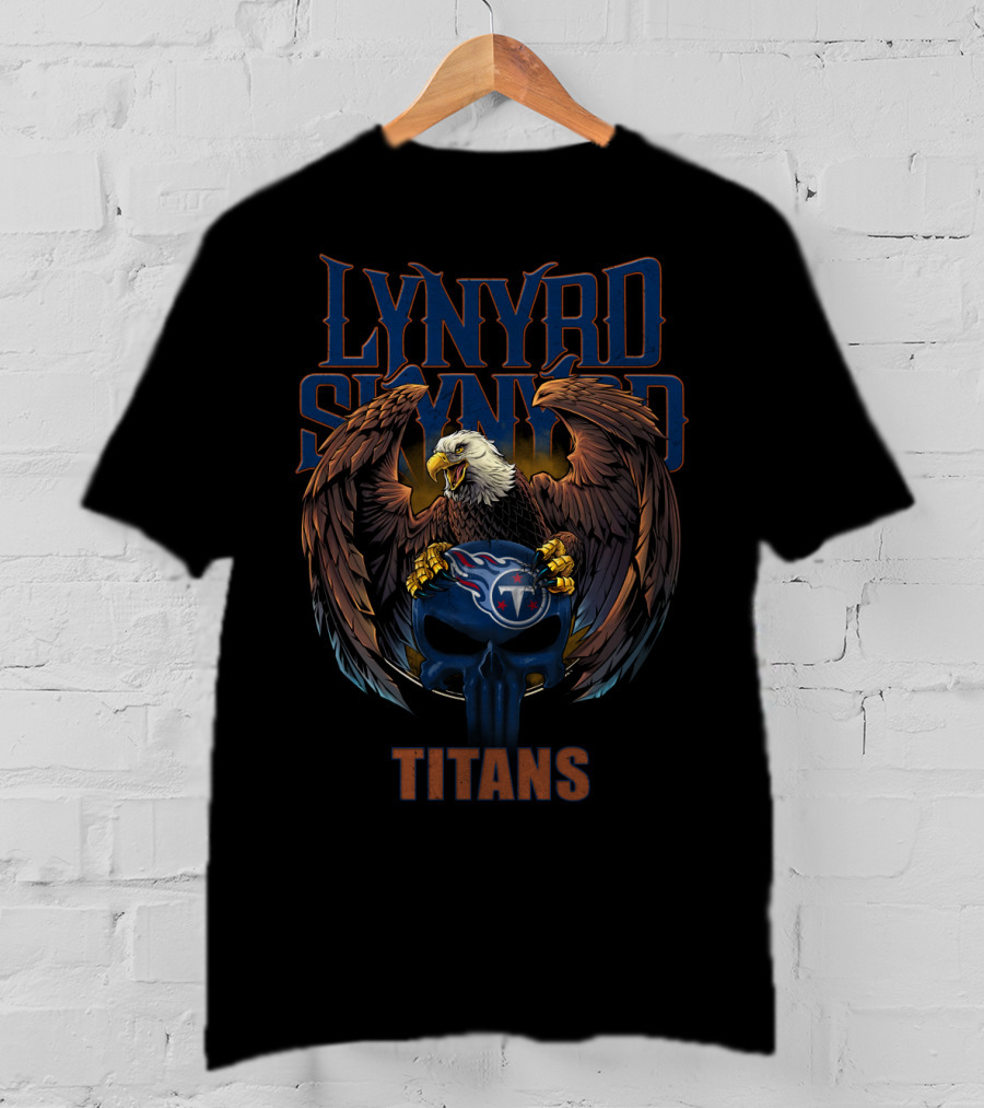 Lynyrd Skynyrd Titans Eagle And Skull T-Shirt