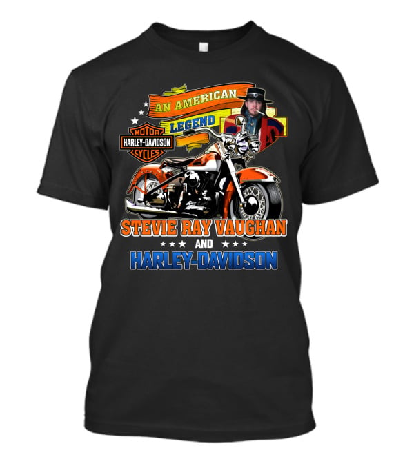 Harley Davidson An American Legend Stevie Ray Vaughan T-Shirt